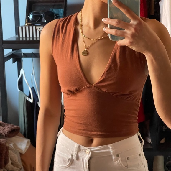 Rust Colored Top from Abercrombie - Picture 1 of 8
